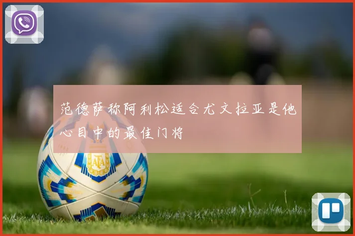 范德萨称阿利松适合尤文拉亚是他心目中的最佳门将